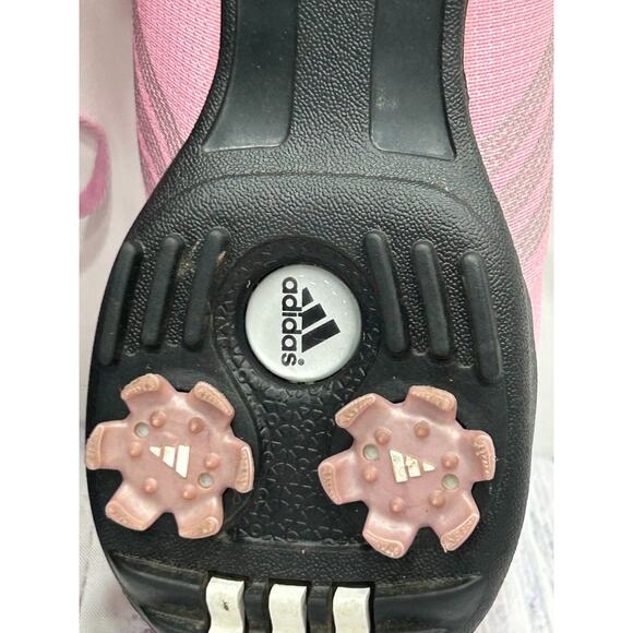 Adidas Z-Traxion Women's Pink Soft Spikes Golf Lace Up Sneaker Shoe US Size 7 - Picture 11 of 14